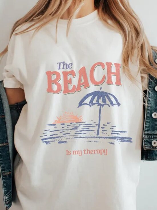 Tops - Ocean Shirt, Coastal Beach Shirt, Summer Lover Gift